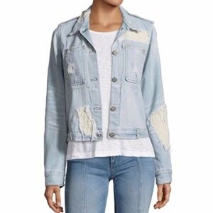 McGuire Denim Distressed Jacket